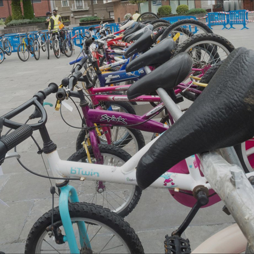 Exposición de bicicletas en Bilbao expo bicis bilbao